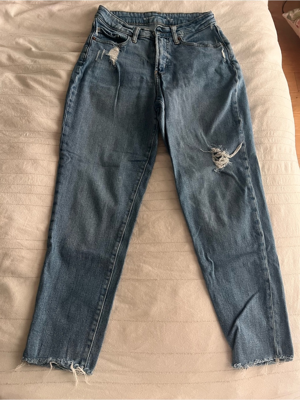 Old Navy Classic Light Blue Straight-Leg Jeans
